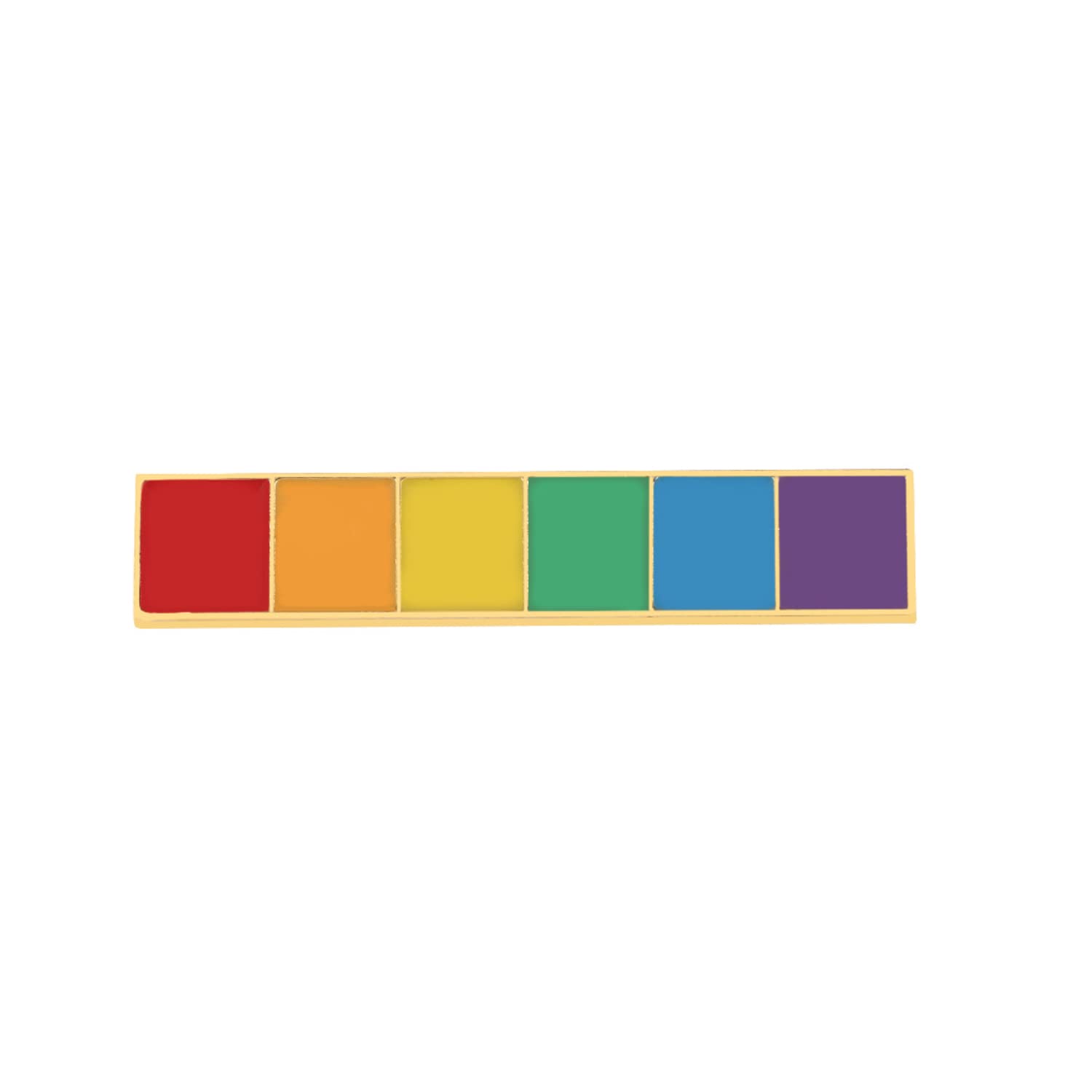 SYGA Cartoon Creative Six Rainbow Color Bridge Rainbow Suit Brooch Metal Drip Pin Denim Bag Jewelry Badge Straight Flag Shape (B0B2TM9C2T) Amazon Price History, Amazon Price Tracker