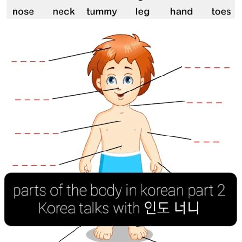 Body Parts In Korean Part 2 | Korea Talks With 인도 너니 | Korean | Korean Language Learning | Korea