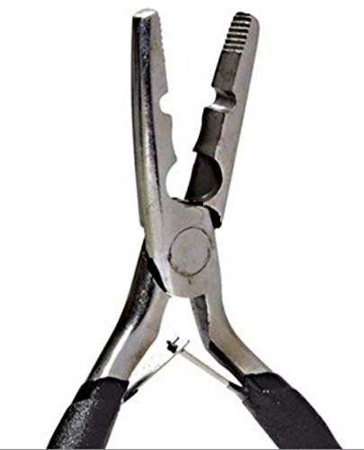 Professional Fusion Hair Extension Pliers designed for easy application and removal of keratin bond extensions with precision and control