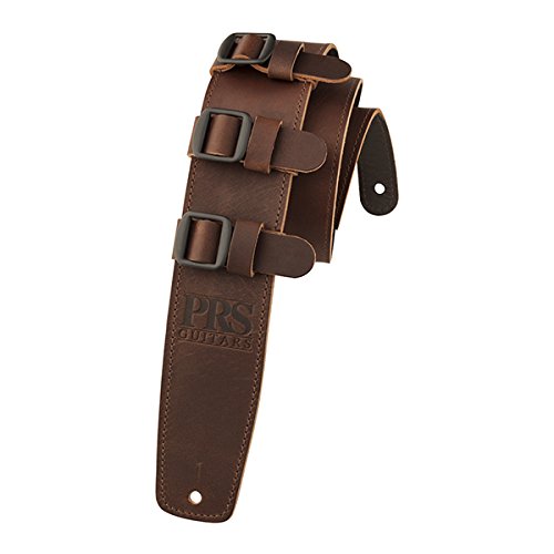 [Paul Reed Smith] PRS M^[Xgbv ACC-3164 BRN Leather Tri-Buckle Strap Brown