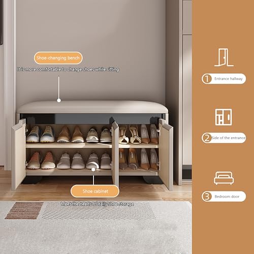 Design multifonctionnel pour ce banc de rangement haut de gamme - 6