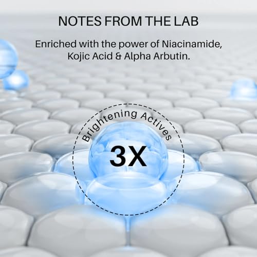 DERMDOC 2% Kojic Acid Night Cream 25g | With Niacinamide & Alpha Arbutin | Face Moisturizer For Glowing & Brightening Skin | Reduces Dark Spots & Pigmentation | Minimizes Pores | Anti Aging