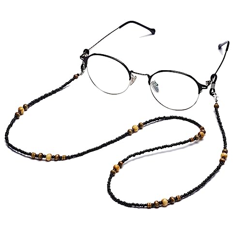 Perles de bois cordes de perles chaîne de lunettes cordon suspendu - 3