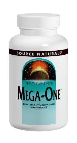 Source Naturals Mega-One Multi-Vitamin With Minerals - 90 Tablets