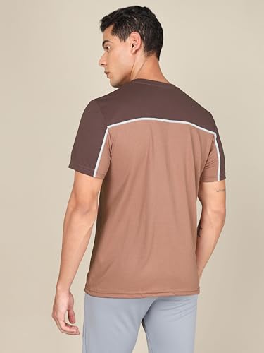 Image of TECHNOSPORT Men's Polyester Slim Fit Active T-Shirt - (MTP706 P) Pack of 1