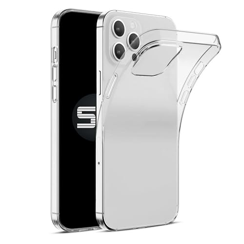 Narei – Barón protector – Funda ultrafina para iPhone 12/12 Pro – amarillea – TPU transparente – Material resistente a los arañazos – Slim Line