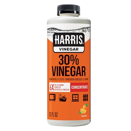 HARRIS 30% Extra Strength Concentrated Vinegar for Home Cleaning and