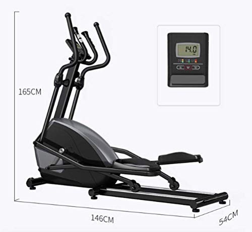 Image of Control Elliptical Machine, Cross Trainers Stepper, Space Walker, Indoor Exercise Bike Equipment, Front Drive, 14-Speed