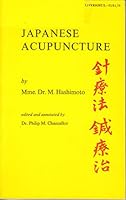 Japanese acupuncture, B0000CN9OM Book Cover