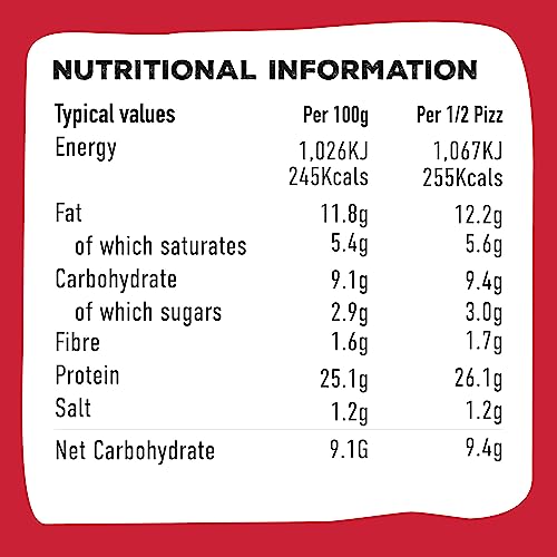 image for Keeto Srsly Low Carb Pizzas | 9 Inch | Multipack of 3, 6 or 9 | Keto |