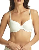 Finelines Women's Embrace T Shirt Bra, Cloud, 10 32E US