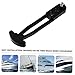 Happyyami Kayak Ladder Holder Clip Durable Boat Clip for Easy Installation Rubber Clamp Bracket for Yacht Canoe and Boat Storage Convenient Ladder Storage