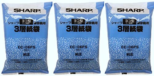 Amazon.co.jp: シャープ クリーナー用 純正紙パック EC-06PS【5