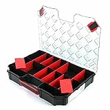 Hergestellt aus robustem Kunststoff (Polymermischung). Das Material weist hohe Beständigkeit gegen mechanische Beschädigungen auf.
