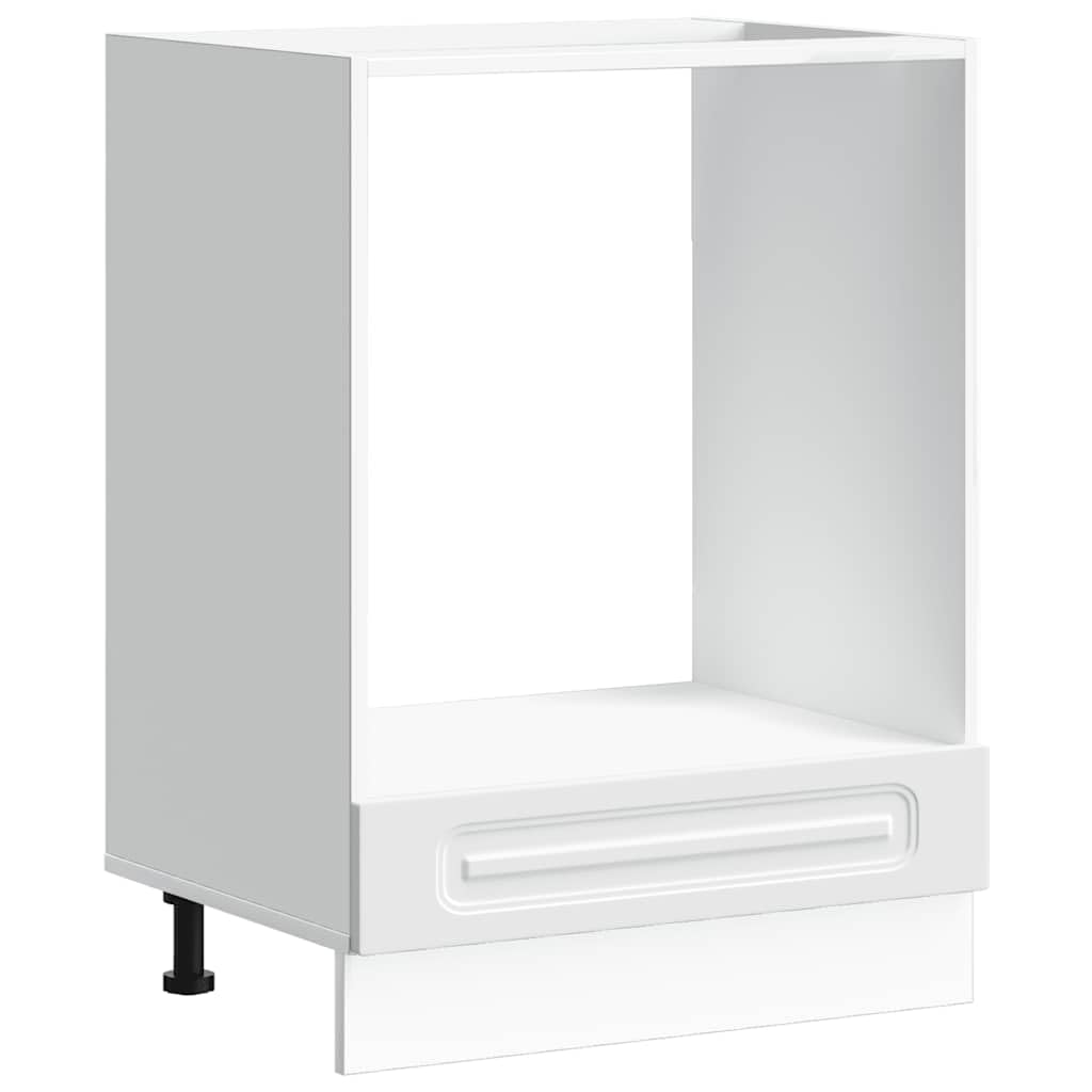 vidaXL Kalmar Oven Cabinet White Engineered Wood