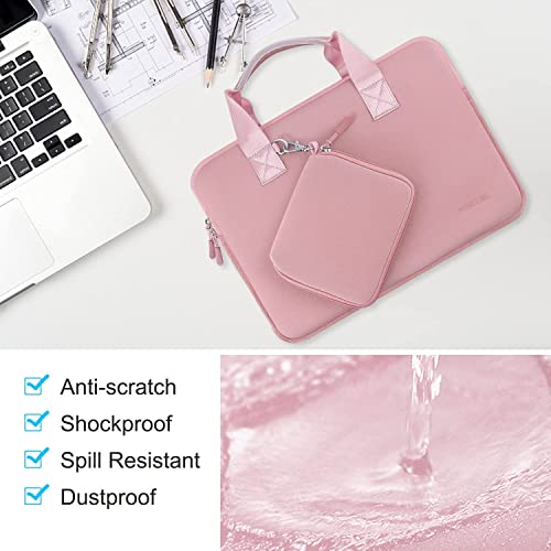Image of Laptop Sleeve 13 Inch Case for 2018-2020 MacBook Air A2179 A1932, MacBook Pro A2251 A2289 A2159 A1989 A1706 A1708, Water Repellent Elastic Neoprene Notebooks Bag with Small Case,P02K01
