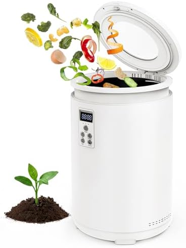 4.5L Electric Composter for Kitchen, Countertop Compost Bin with ...