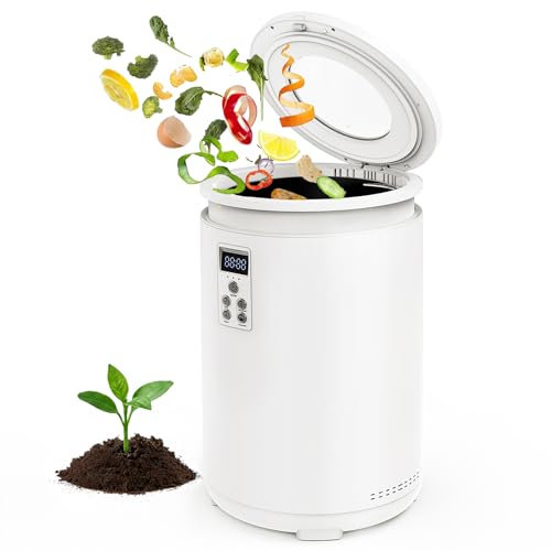 4.5L Electric Composter for Kitchen, Countertop Compost Bin with 820g