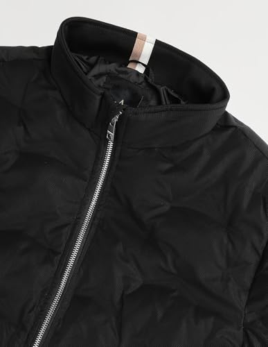 Image of Arrow sport men's regular fit solid puffer jacket