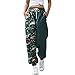 ROYIYI Jogginghose Damen, Weihnachts Sporthose Baumwolle Sommer Yoga Hose mit Taschen Hohe Taile Trainingshose Freizeithose Jogger Laufhosen Basics Sweathose Lang Sweatpants Trackpants