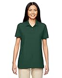 Gildan Womens DryBlend 6.3 oz. Double Piqué Sport Shirt G728L -Forest Green 2XL