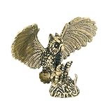 Petite statue de hibou : elle présente des détails de fabrication soignés, qui ne sont pas faciles à endommager ou à déformer, décoration de table de hibou