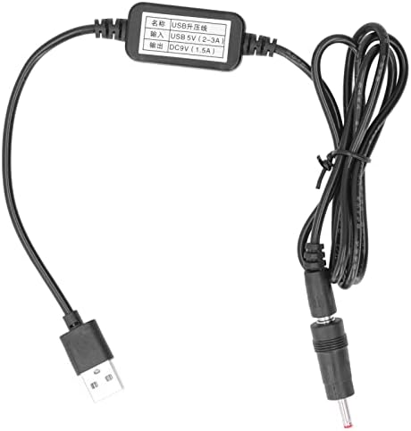 Eujgoov Cyfrowy Wyświetlacz USB Boost Converter Cable Step-up Volt Transformer Regulator Mocy Linii do ładowarki Power Bank(5V to 12V)