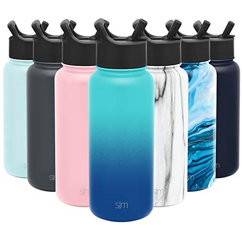 Simple Modern 32 oz Summit Water Bottle with Straw Lid - Gifts
