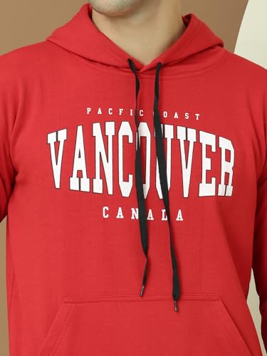 Image of Mack Jonney Regular Fit Printed Hoodie for Men-MACK639765