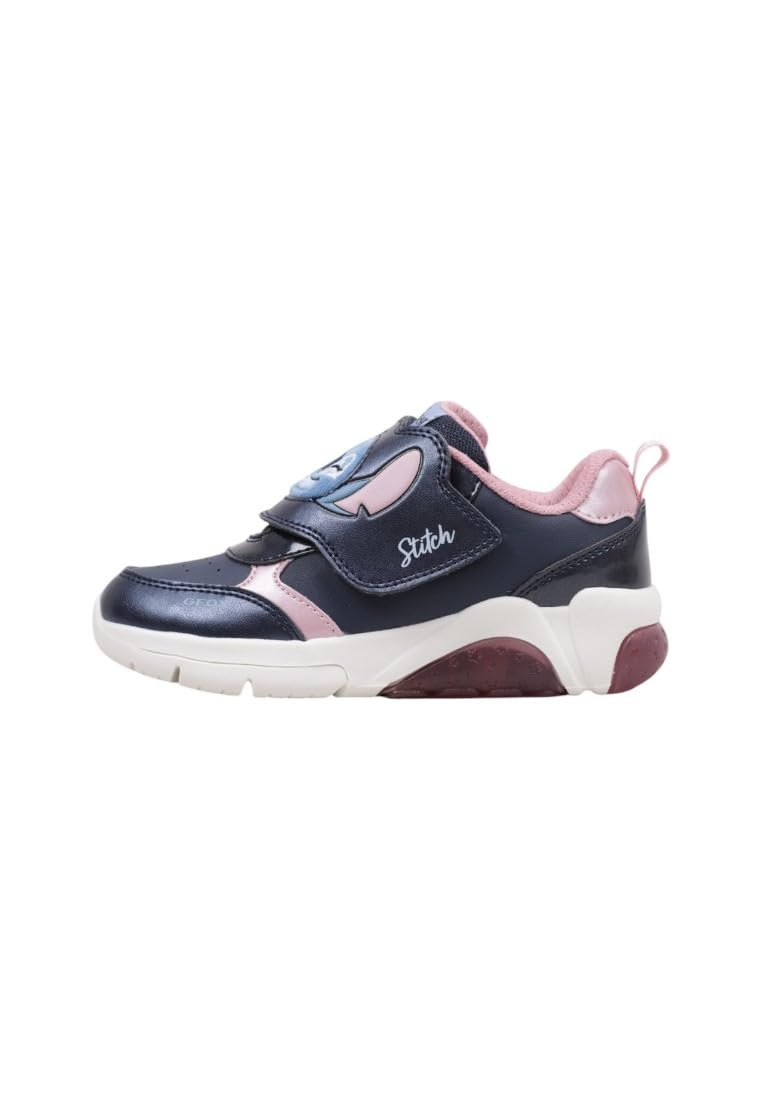 Geox Junior J Fadinlight Girl Sneakers Navy/Pink 27_EU