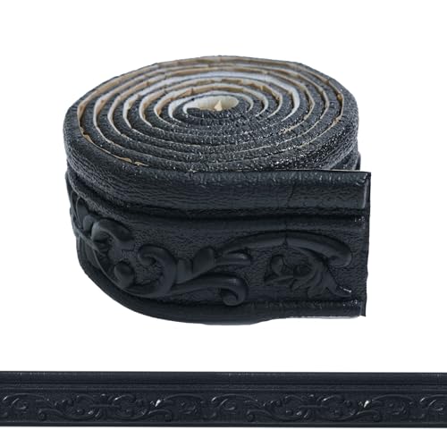 WADILE Wallpaper Border, Self-Adhesive, Flexible Border, Wall Border, Wallpaper Border for Wall Cladding, 3D Design Decorative Strip for Home, Hotel and DIY Decoration