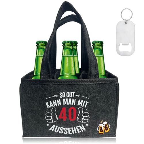 【Regalo originale】 Con divertente stampa, un fantastico regalo di birra per uomini per la festa del papà, il compleanno o come sorpresa per gli amici.