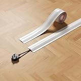 PVC Cord Cover Protector Flexible Indoor Cable Management System(4.2 * 100cm,White)