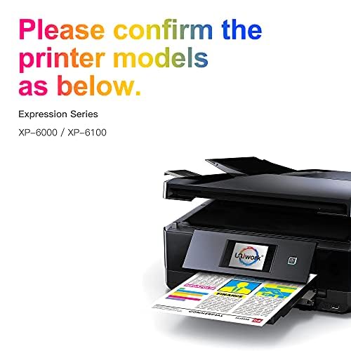 Image of Uniwork Remanufactured 302XL Ink Cartridge Replacement for Epson 302XL Printer Ink Cartridges 302XL 302 XL T302XL T302 to use with Expression Premium XP-6000 XP6000 XP-6100 (PBK /BK /C /M /Y, 5 Pack)