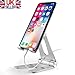 SOONHUA Soporte de teléfono, plegable giratorio de aleación de aluminio, soporte para...