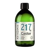 Naissance Aceite de Ricino BIO 500ml - Puro, natural, certificado ecológico, prensado en frío, vegano, sin hexano, no OGM - Hidrata y nutre el cabello, las cejas y las pestañas