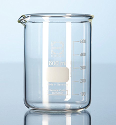 Schott 091964 Duran - Vaso (forma baja, 250 ml, 10 unidades)