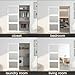 JUBEST Sliding Closet Door 72