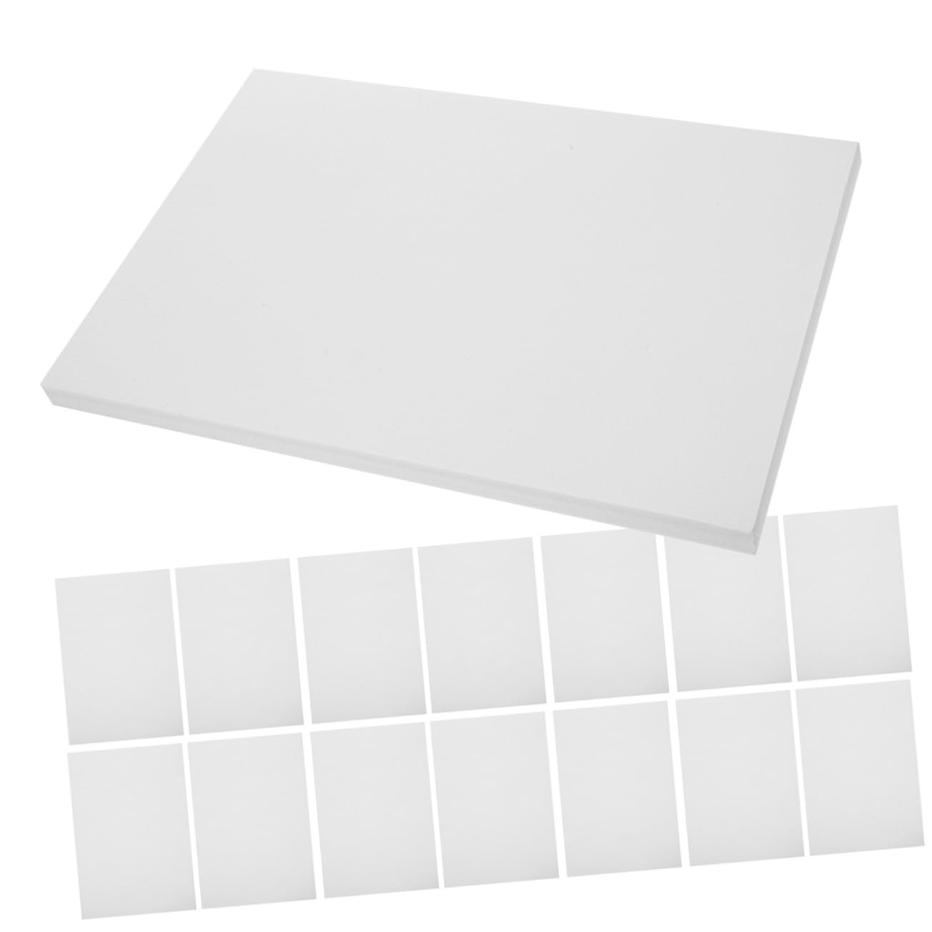 Gogogmee Papier Aquarelle Blanc 100 Feuilles, Épais 160g, 2 Paquets, pour Garçon et Filles et Étudiants, Dessin et Graffiti