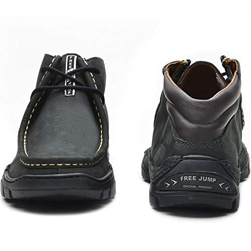 Sapato Casual Masculino Couro FJ CR02 Preto 37
