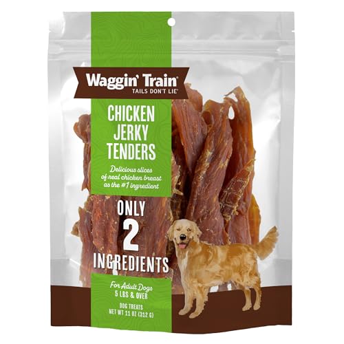 Waggin' Train Limited Ingredient, Grain Free Dog Treat, Chicken Jerky Tenders - 11 oz. Pouch