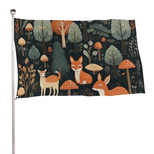 Drapeaux d'extérieur de bienvenue pour animer votre grand jardin de vacances
