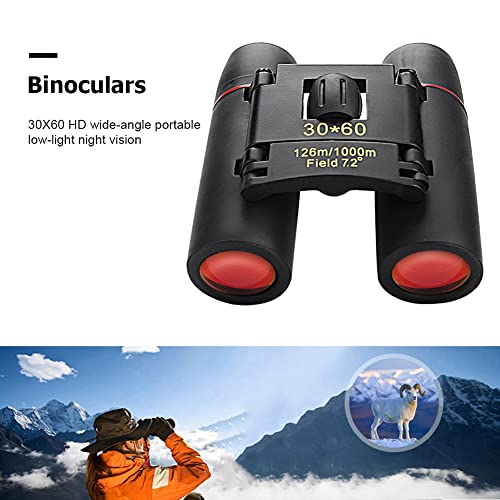 Binoculares compactos mini 30x50 impermeables y livianos miniatura 4