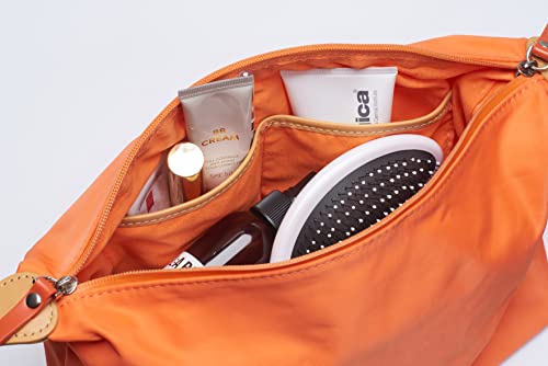 Image of SWIMS Necessaire Lightweight Shave and Toiletry Bag, Dopp Kit, Bathroom Bag for Travel - Orange