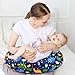 Hooyax Baby Waterproof Nursing Pillow Cover, Stretchy Nursing Covers for Breastfeeding Pillows, Adorable Infant Feeding Pillow Slipcover for Baby Boy and Girls (Dinosaur)
