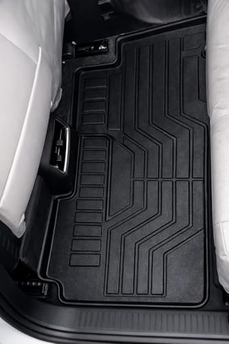 Image of 3D TPE & TPV Life Long Special Customised for Maruti Suzuki Grand Vitara Car Floor Mat | Water Proof |Anti Slip | All Weather Mat | Customised Fit for Specific Model - Black