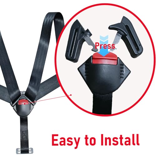 Image of Universal 5 Point Seat Chest Harness Clip and Seat Chest Harness Clip Buckle Replacement Trend Adjustable Guard