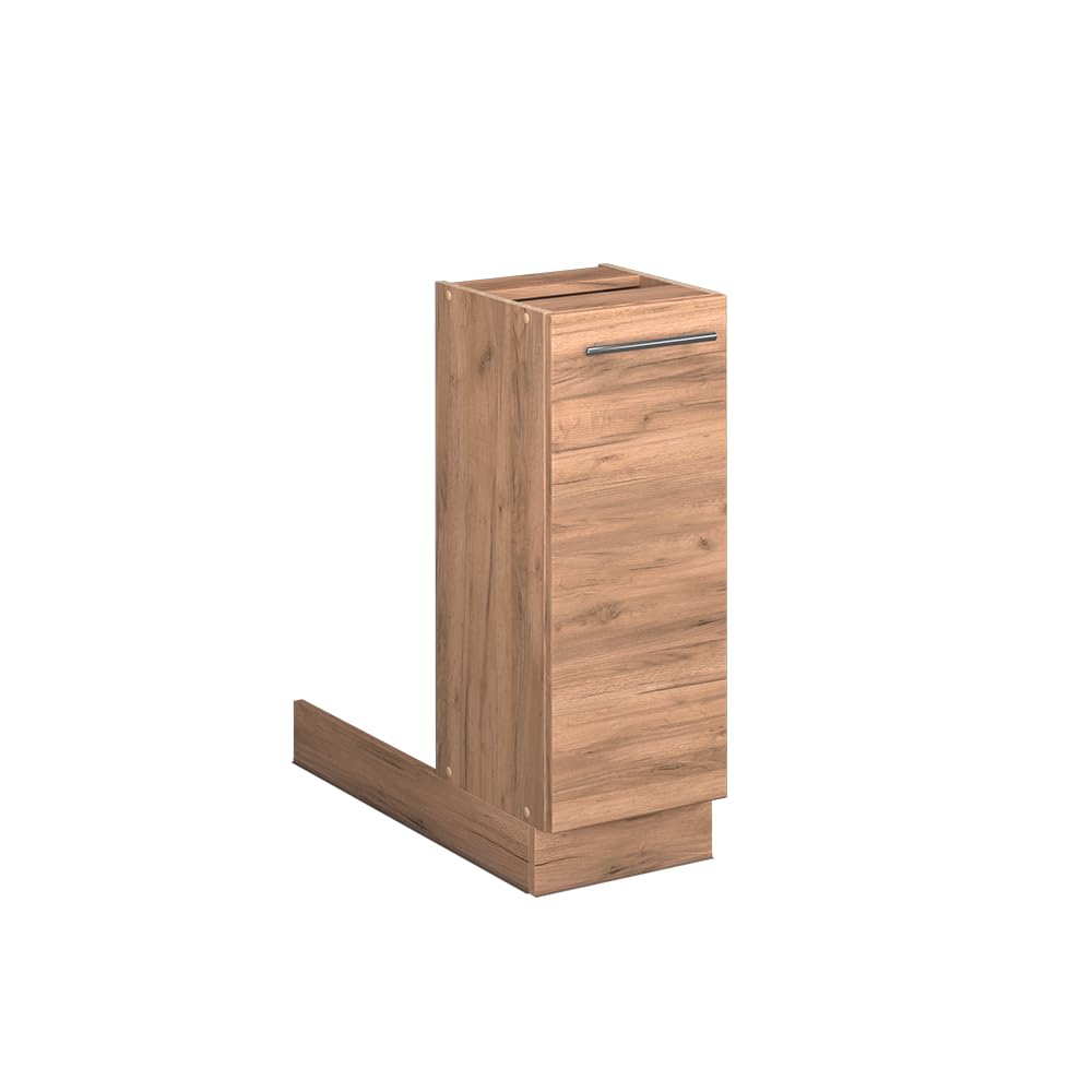 Vicco Kitchen island Fame-Line, Goldkraft oak, 30 cm without worktop, for flexible combination with other Fame-Line modules
