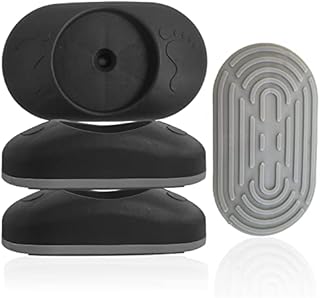 Baby Gate Wall Protector, 4pcs Stair Gate Wall Protector, tair Gate Extension Wall Guard for Protecting Stair, Door, Wall Surface, Babies & Pets Safety (Black)