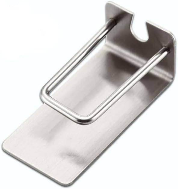 Toothbrush Holders Practical and Quality Stainless Steel Toothbrush Holder Wall Mounted Toothpaste Hanging Rack Bathroom (Color : 3pcs) (2pcs)